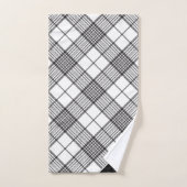 Ensemble De Serviettes De Bain Tartan Monogramme (Serviette à main)