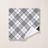 Ensemble De Serviettes De Bain Tartan Monogramme (Gant de toilette)