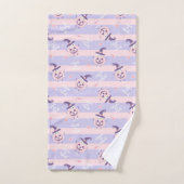 Ensemble de serviettes de bain thème Halloween (Serviette à main)