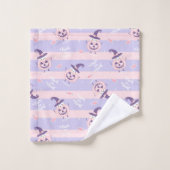 Ensemble de serviettes de bain thème Halloween (Gant de toilette)