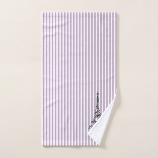 Ensemble de serviettes de bain Tour Eiffel (Serviette à main)