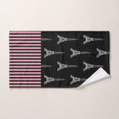Ensemble de serviettes de bain Tour Eiffel de Pari (Serviette à main)