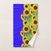 Ensemble de serviettes de bain Tournesols (Serviette à main)