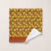 Ensemble de serviettes de bain Tournesols (Gant de toilette)