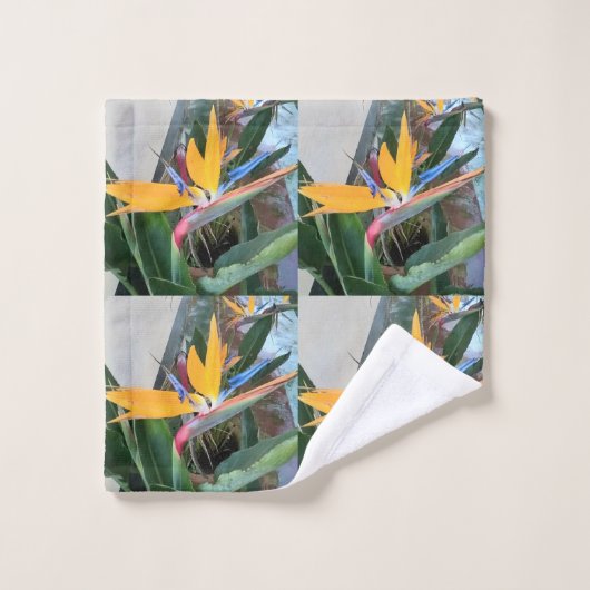 Ensemble de serviettes de bain Tropical Paradise (Gant de toilette)