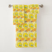 Ensemble de serviettes de bain Tweety (En situation)