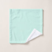 Ensemble De Serviettes De Bain Vert Mint (Gant de toilette)