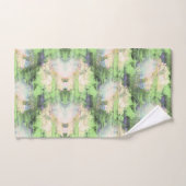 Ensemble de serviettes de bain vert nature (Serviette à main)