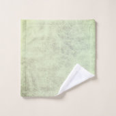 Ensemble de serviettes de bain vert Sage clair mon (Gant de toilette)
