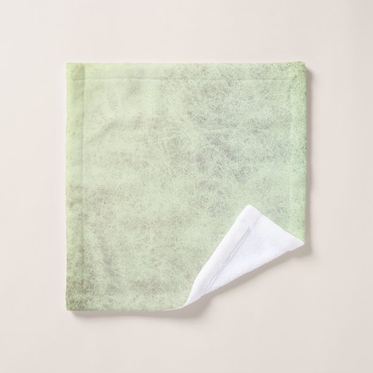 Ensemble de serviettes de bain vert Sage clair mon (Gant de toilette)