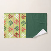 Ensemble de serviettes de bain vertes (Serviette à main)