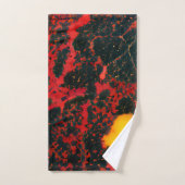 Ensemble de serviettes de bain Volcano motif (Serviette à main)