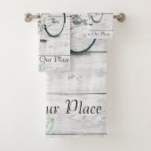 Ensemble de serviettes de bain Welcome Spring Vélo (En situation)