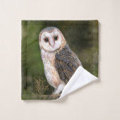 Ensemble de serviettes de bain Western Barn Owl (Gant de toilette)