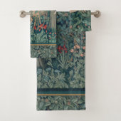 Ensemble de serviettes de bain William Morris (En situation)
