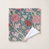 Ensemble de serviettes de bain William Morris Cray (Gant de toilette)