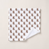 Ensemble de serviettes de bain Yorkshire Terrier (Gant de toilette)