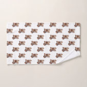 Ensemble de serviettes de bain Yorkshire Terrier (Serviette à main)