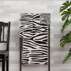 Ensemble de serviettes de bain Zebra Print