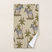Ensemble de serviettes de bain Zebras & Palms insp