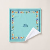 Ensemble de serviettes de bains Coquillages et écl (Gant de toilette)