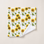 Ensemble de serviettes de bains de style Motif Sun (Gant de toilette)