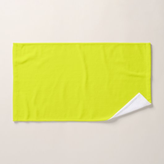 Ensemble de serviettes de bains en dur Chartreuse (Serviette à main)