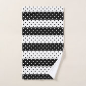 Ensemble de serviettes de bains Pois monochromes (Serviette à main)