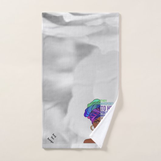 Ensemble de serviettes de bains pour les femmes af (Serviette à main)