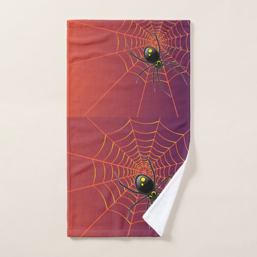Ensemble de serviettes de bains Spider et Web (Serviette à main)