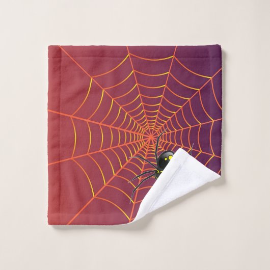 Ensemble de serviettes de bains Spider et Web (Gant de toilette)