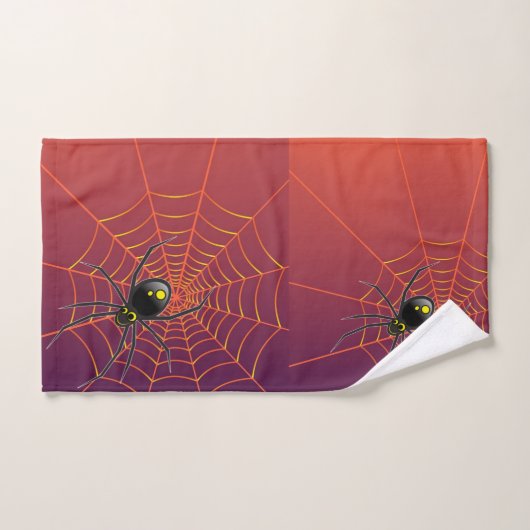Ensemble de serviettes de bains Spider et Web (Serviette à main)