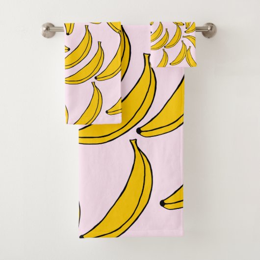 Ensemble de serviettes de banane (En situation)