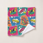 Ensemble de serviettes de bande dessinée à bulles (Gant de toilette)