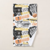 Ensemble de serviettes de basket-ball (Serviette à main)