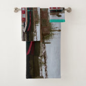Ensemble de serviettes de bateau du canal Erie (En situation)