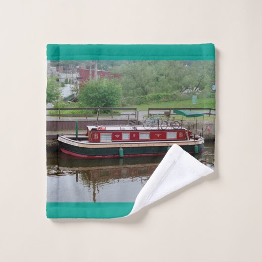 Ensemble de serviettes de bateau du canal Erie (Gant de toilette)
