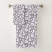 Ensemble de serviettes de Branche d'olive (En situation)