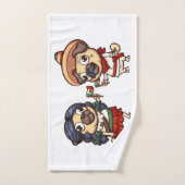 Ensemble de serviettes de Carlins Cinco De Mayo (Serviette à main)