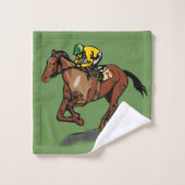 Ensemble de serviettes de course à cheval (Gant de toilette)