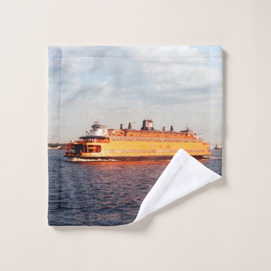 Ensemble de serviettes de ferry de Staten Island (Gant de toilette)