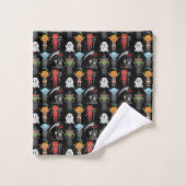 Ensemble de serviettes de fête d'Halloween (Gant de toilette)