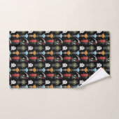 Ensemble de serviettes de fête d'Halloween (Serviette à main)
