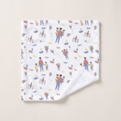Ensemble de serviettes de fêtes des pères (Gant de toilette)