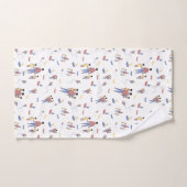Ensemble de serviettes de fêtes des pères (Serviette à main)