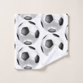 Ensemble de serviettes de football (Gant de toilette)