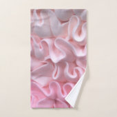 Ensemble de serviettes de givre rose (Serviette à main)