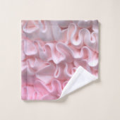 Ensemble de serviettes de givre rose (Gant de toilette)