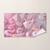 Ensemble de serviettes de givre rose (Serviette à main)