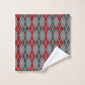 Ensemble de serviettes de Jacquard Ashes et Embers (Gant de toilette)